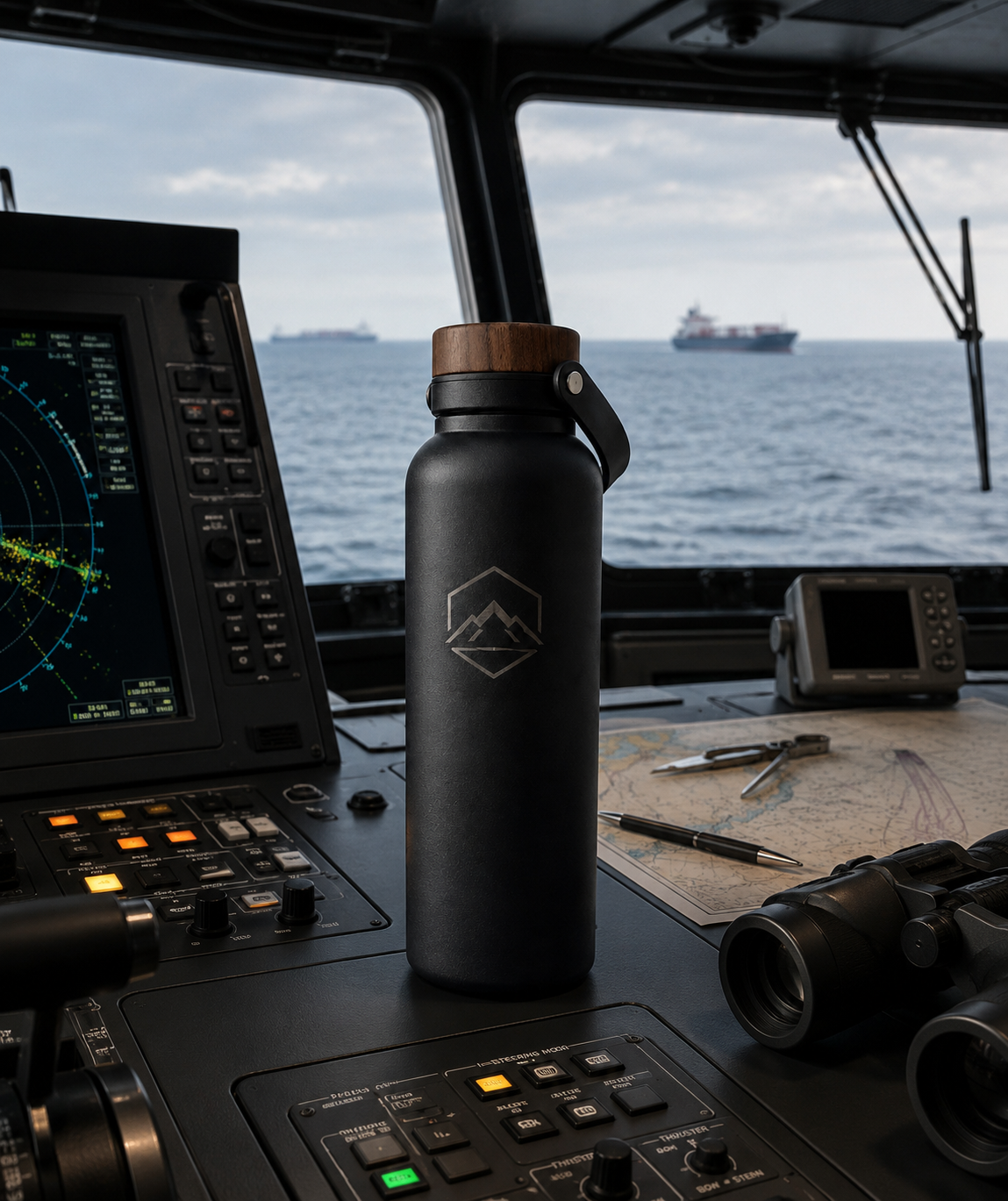 Apex flask — Container Ship Bridge